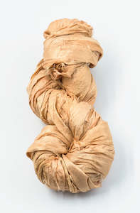 Passementerie: Silk Sari Ribbon - Clay