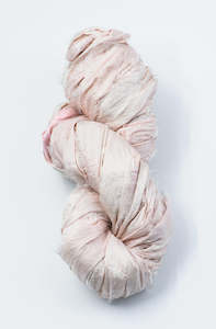 Passementerie: Silk Sari Ribbon - Baby Pink