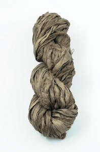 Passementerie: Silk Sari Ribbon - Chocolate