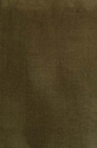 Fabric Passementerie: Deep Moss Cotton Velvet