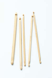 Needles Hooks: Seeknit Tunisian Double Ended Crochet Hook 15cm