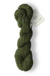 Mohair: isager tweed bottle green