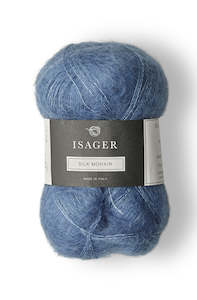 Mohair: silk mohair cornflower 44