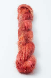 2ply Laceweight: Silk Mohair 2ply - Toffee Apple