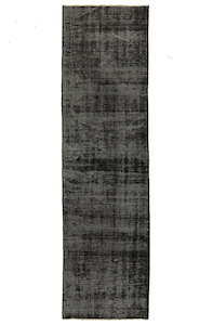 Woven Rugs: Vintage Runner - Midnight B