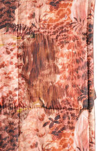 Size Cushion 90 X 40cm: Floresta Merlot Comforter