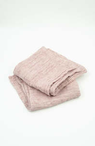 Gifts Under 60: Leggera Pink Clay Washcloths - Set of Two