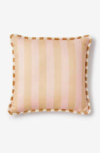 Bonnie And Neil: Bold Stripe Buff Cushion