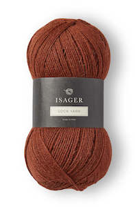 Size 50g: Isager Sock Yarn Rust 33 50g