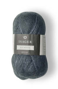 Yarn: silk mohair blue charcoal 47