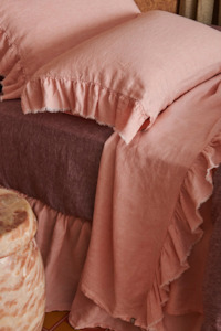Society Of Wanderers: Floss Ruffle Pillowcase - Set of 2