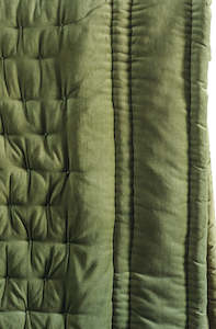 Size Eurocase Pair 65 X 65cm: Mica Verde Comforter