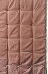 Size Eurocase Pair 65 X 65cm: Treccia Deep Rose Comforter