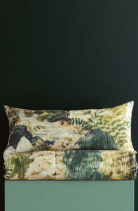 Size Cushion 90 X 40cm: Floresta Verde Bolster Cushion