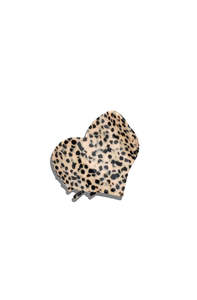 Claw Clip - Heart Lay Down - Leopard