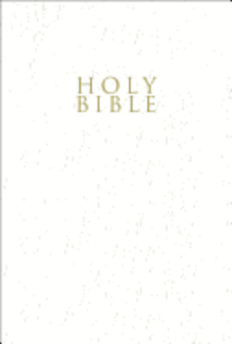Niv, Gift and Award Bible, Leather-Look, White, Red Letter Edition, Comfort Print