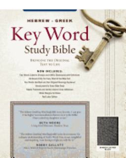 KJV Hebrew-Greek Key Word Study Bible, Bonded Leather