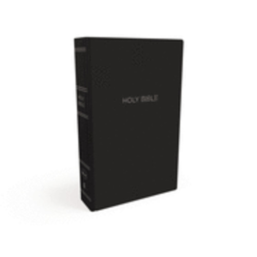 NKJV, Gift and Award Bible, Leather-Look, Black, Red Letter Edition