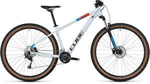 Cube Bikes: Aim SLX white'n'blue'n'red