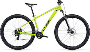Hardtail Mountain Bikes: Cube Aim 2022 - Green 'n' Moss