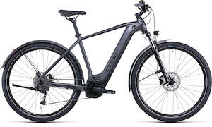 Electric Commuter Bikes: Cube Nuride Hybrid Performance 500 Allroad 2022 - Graphite 'n' Black