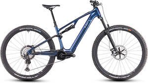 Electric Mountain Bikes: Cube AMS Hybrid ONE44 C:68X SLX 400X 29 deepcobalt´n´black 2025