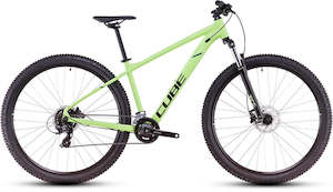 Hardtail Mountain Bikes: Cube Aim ONE lemonsqueeze'n'black 2025