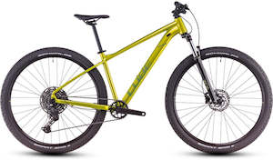 Hardtail Mountain Bikes: Cube Aim SLX Flashlime'n'juniper 2025