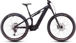 Electric Mountain Bikes: Cube Stereo Hybrid One44 HPC Race 800 Blackline 2025
