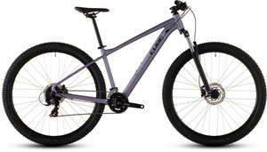 Hardtail Mountain Bikes: Cube Aim ONE lightpurple´n´chrome 2026