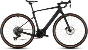 Electric Commuter Bikes: Cube Nuroad Hybrid C:62 EXC 400X blackline 2026