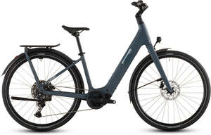 Electric Commuter Bikes: Cube Kathmandu Hybrid C:62 Pro 400x spectralblue´n´prism