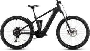 Electric Mountain Bikes: Cube Stereo Hybrid ONE22 Pro 800 night´n´chrome 2026