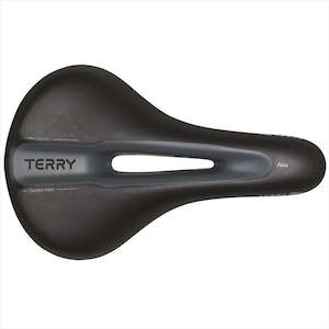 Saddles Grips Pedals: Terry Saddle Fisio Men's Black Touring Series