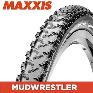 Tyres Tires: Maxxis Mud Wrestler 700x33c - Black