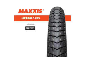 Tyres Tires: Maxxis Metroloads Pro 20 x 2.15 Tyre – High Mileage 4S, E-50 Rated, Wire Bead