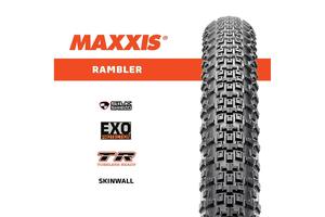 Tyres Tires: Maxxis Rambler 700 x 38 Tyre – EXO / TR, Tanwall, Folding