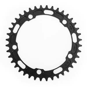 Chainrings: Chainring: Revolution Components N/W Chainring 5 Bolt 130pcd 52t - MADE IN AOTEAROA