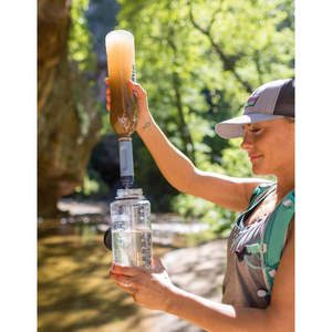 Bottles Cages Adapters: LifeStraw Peak Series SOLO - Mtn Blue
