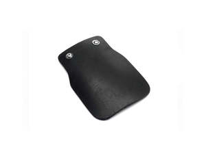 Benno Accessories: Benno Leather Mud Flap Black w/ Emboss