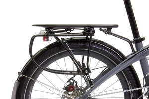Tern Add Ons: Tern Rack Cargo Rear Black Adjustable for 20" & 24