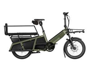 Cargobikes: Riese & Müller Multitinker2 Vario │Olive/Black Matt