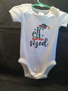 Baby Onesie - Short Sleeve - Elf Sized