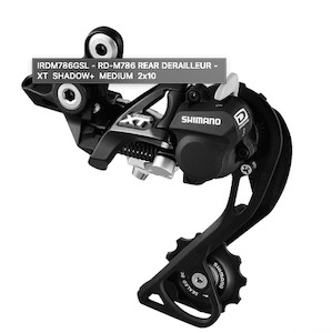 Chains: Shimano - Rear Derailleur 10 speed