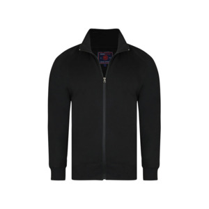 Products: KAM - Full Zip Fleece Top Black - KAM Denim Jeans offer big men a unique and generous fittings - Size 42inch up to 56inch waist - Kam