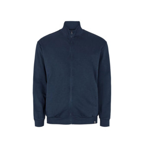 NORTH 56 - Full Zip Sweat with Twin front pockets Navy - Designed for big men Ex&hellip;