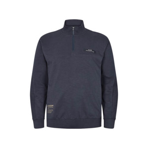 Products: NORTH 56 - Quarter Zip Sweatshirt Navy - Designed for big men Exclusively at Beggs Wairau - North 56 S24