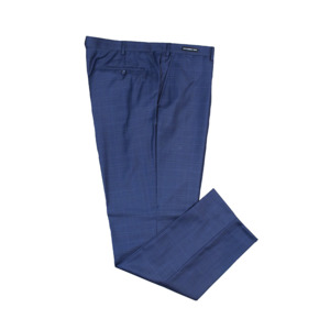 Savile Row Pure Merino Wool Multi Check Fashion Suit Trouser - Separate Suits - &hellip;