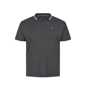 Products: North 56 Cool Effect Polo With Collar Trim Dark Grey