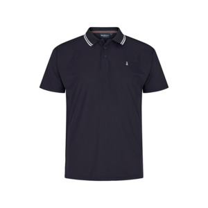 North 56 Cool Effect Polo With Collar Trim Navy